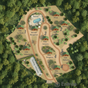 Village de gîtes proche de Sarlat et Lascaux