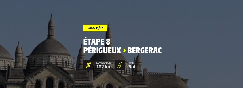 hébergement Tour de France 2026 Dordogne