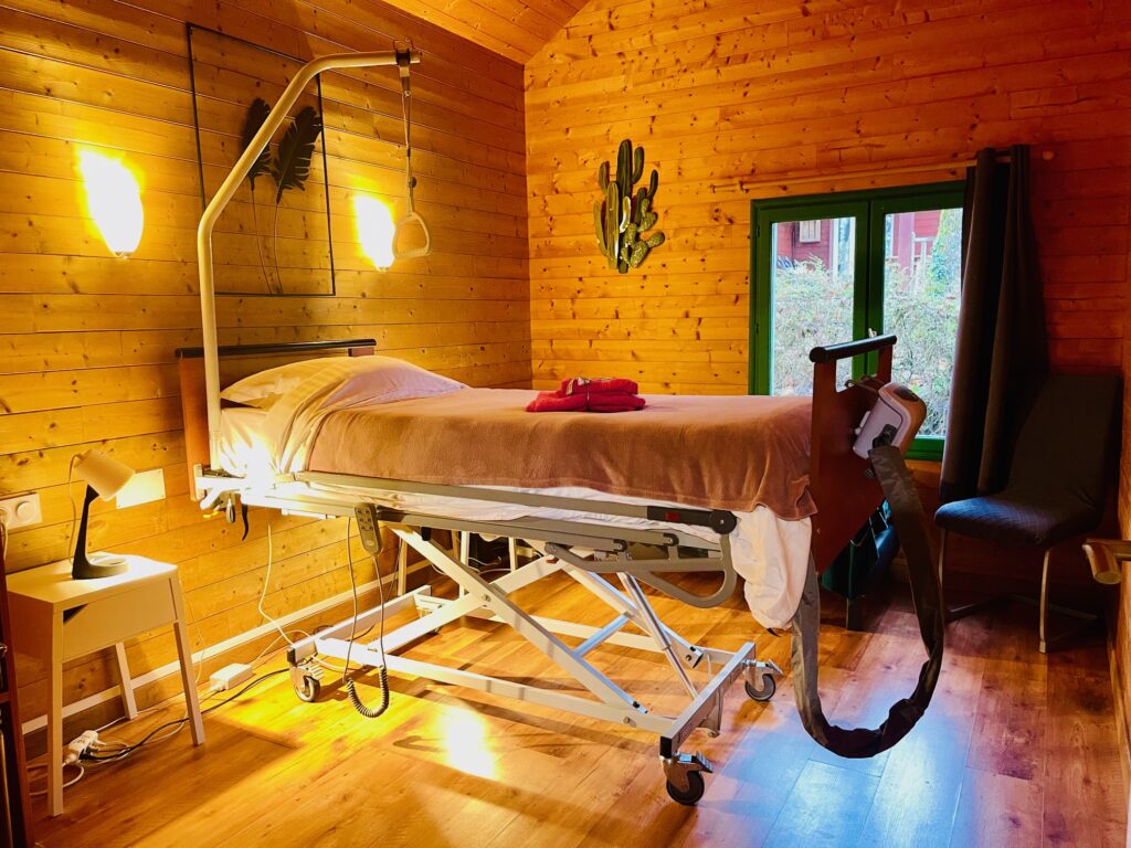Gite avec lit médicalisé possible