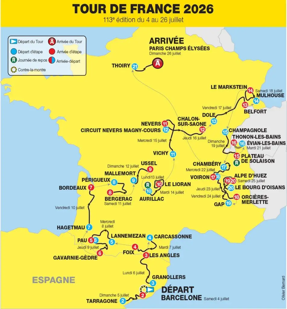 Hébergement Tour de France 2026 Dordogne : 7 Spots Exclusifs