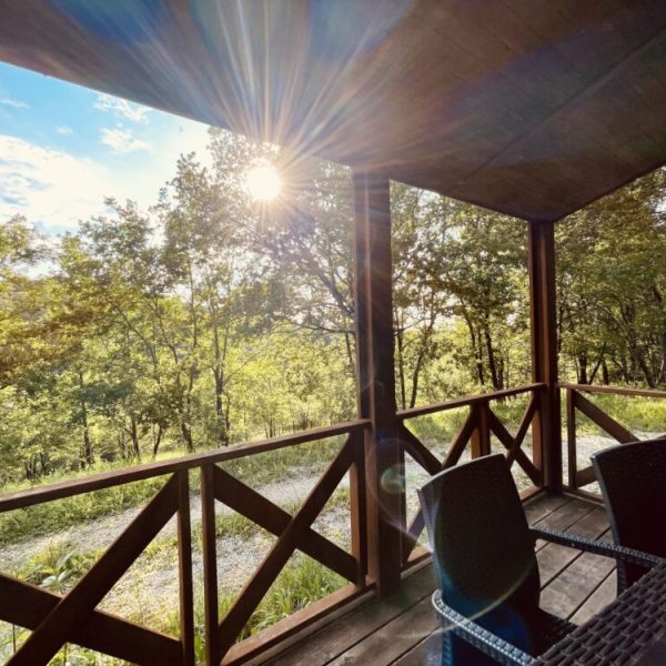 Le chalet La Borie, un hébergement de charme en Dordogne pour 4 personnes.