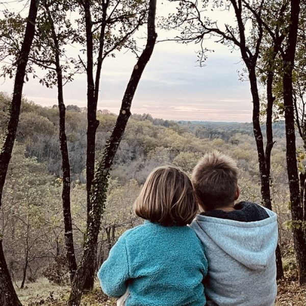 Vue remarquable de la Borie Chalet 4 personnes priche de Sarlat